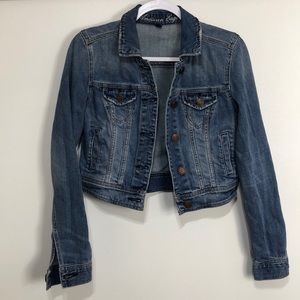 American Eagle Cropped Denim Jacket